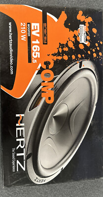 Hertz EV 165.5 210W car speakers woofers pair 