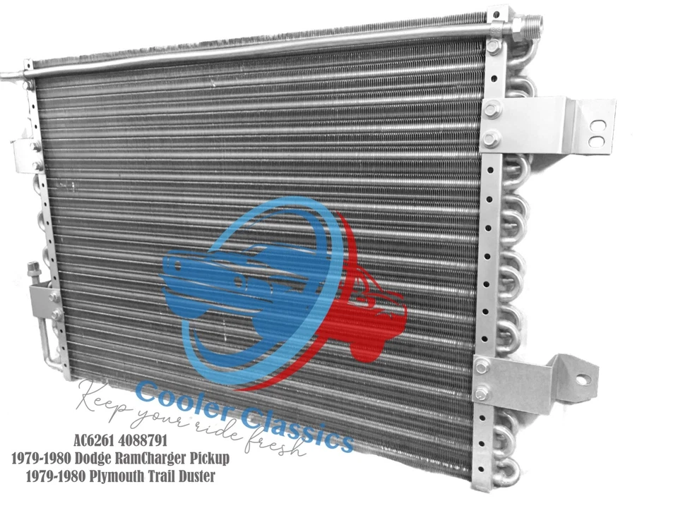 1979 年 80 道奇 Ramcharger 红色 Express Macho 普利茅斯拖车冷凝器 AC6261 — 第 3/3 张图片