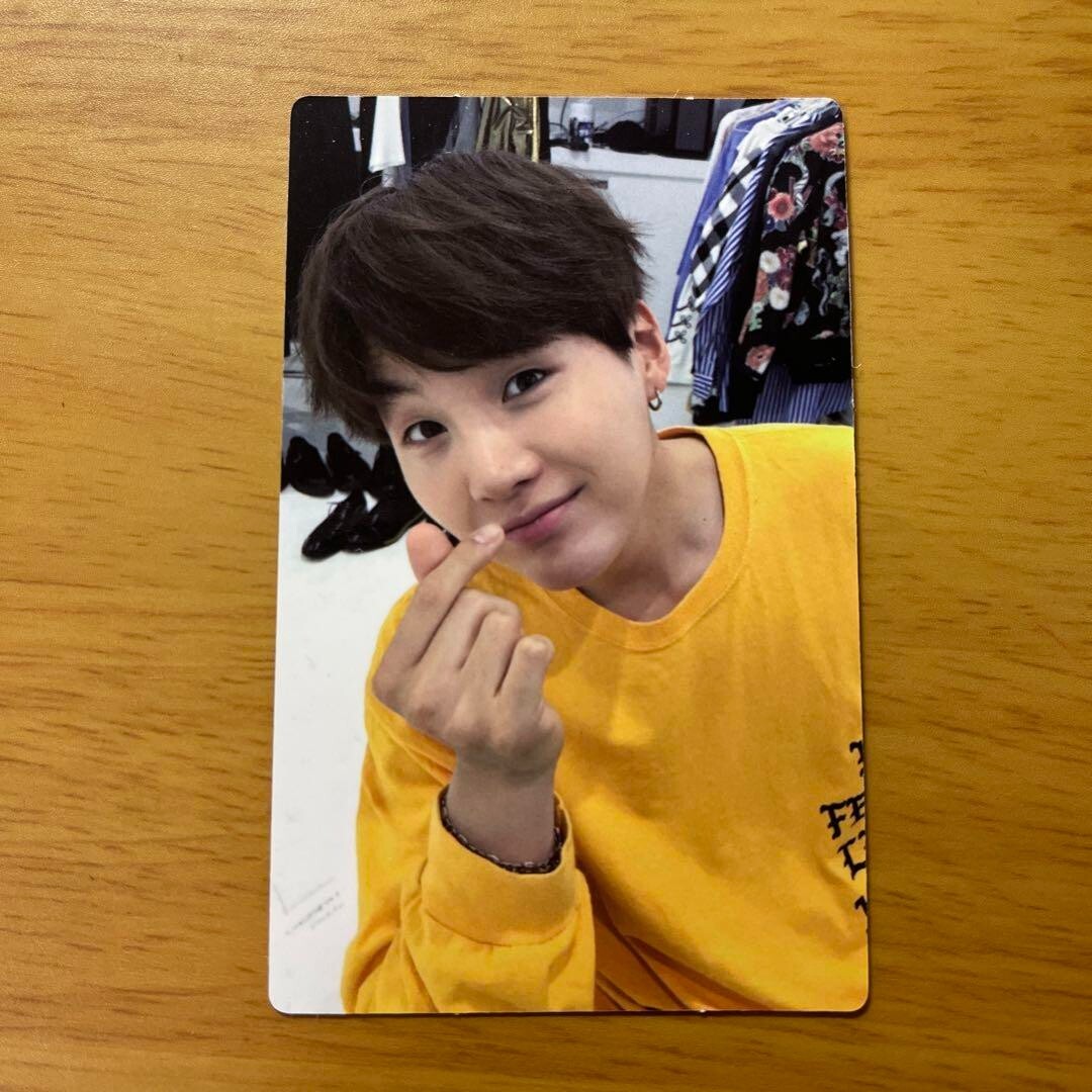 card only】Official BTS memories of 2017 Blu-ray ver. SUGA