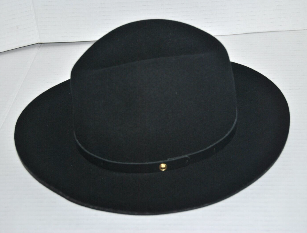 NWOT Rag & Bone black floppy brim wool fedora hat rag & bone Floppy Brim Fedora | Saks Fifth Avenue main image 4