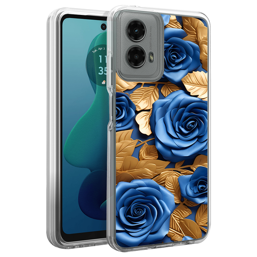 For Motorola Moto G 5G 2024 - Texture Design Impact Drop Proof Cover Case - 第 6/10 張圖片