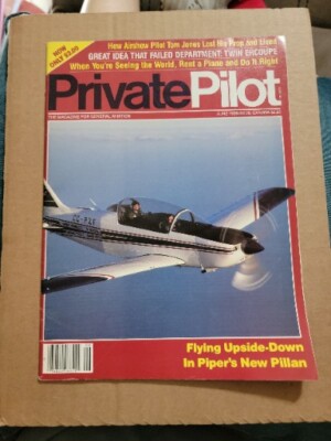 PRIVATE PILOT MAGAZINE AVIATION LITERATURE June 1988