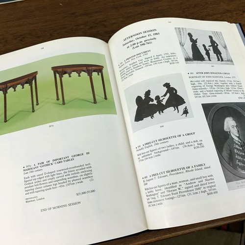 Christie's - Benjamin & Cora Ginsburg Antiquary Collection 1983 Auction Catalog - Picture 10 of 11