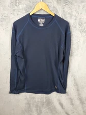 Carhartt Shirt Men's XL Navy Thermal Outdoor Wear Workwear Casual Classic