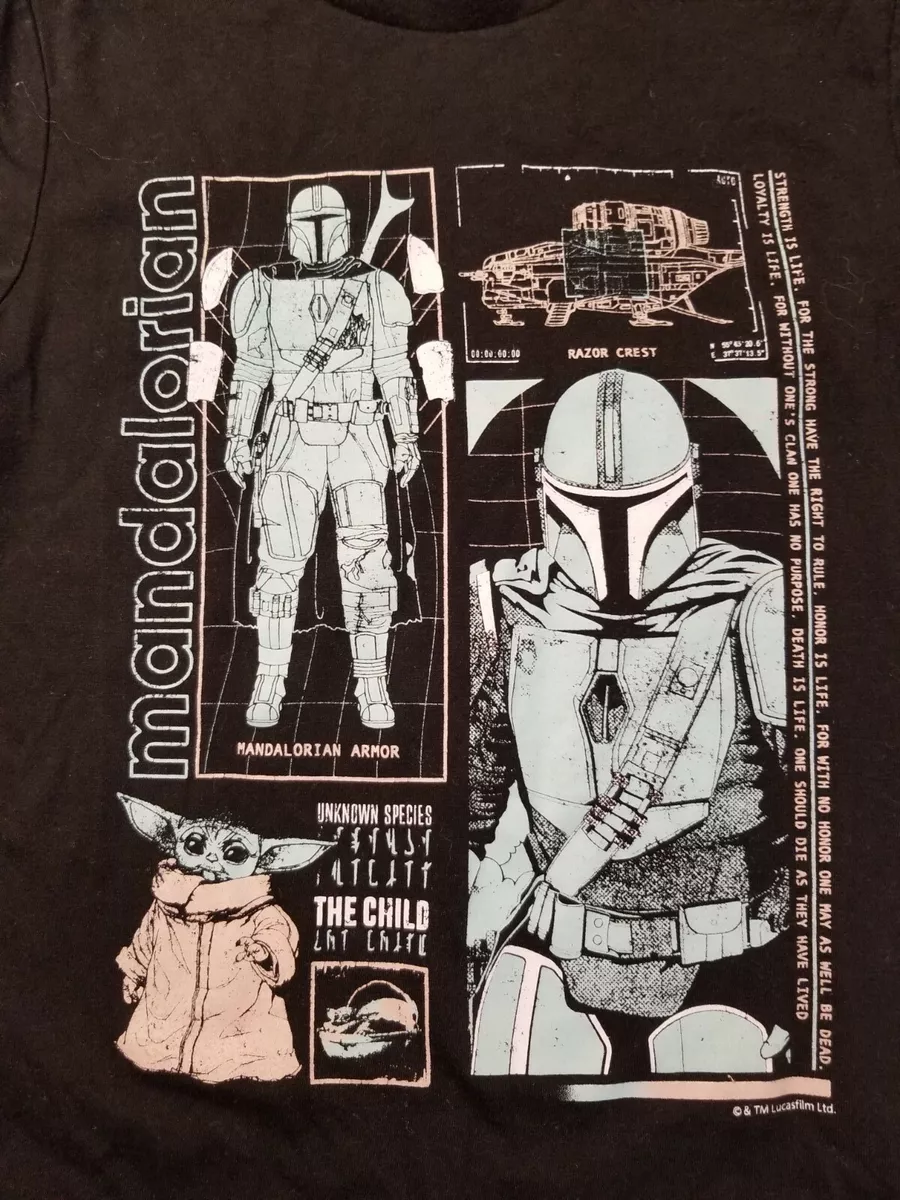 Mandalorian kids cheap shirt