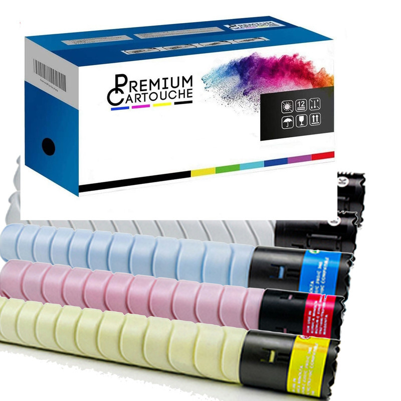 Pack 5 toners TN-221 Premium Cartouche pour remplacer vos encres usagées sans bloquer le bureau