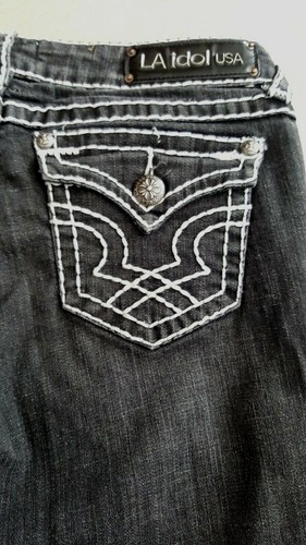 L.A. Idol USA White Jean Size 7 Womens 