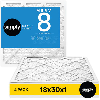 18x30x1 Air Filter Merv 8 Merv 11 Merv 13 - High Quality Box