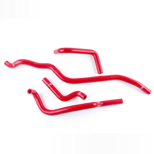 For Kawasaki Prairie KVF650 700 2002-2013 Silicone Radiator Coolant Hose Kit Red - Picture 1 of 7