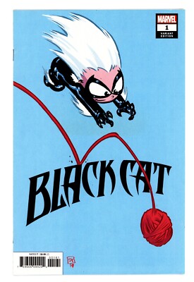 Black Cat (Marvel) #1/E NM 9.4 2019  Skottie Young Variant Cover