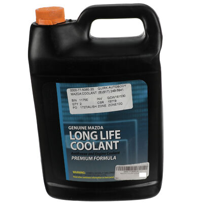 NEW OEM Mazda Coolant (Orange) High-Performance Antifreeze 0000-77