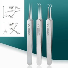 Sharp Tweezers Blackhead Pimple Skin Care Removal Professional Needle Tool 3PCS