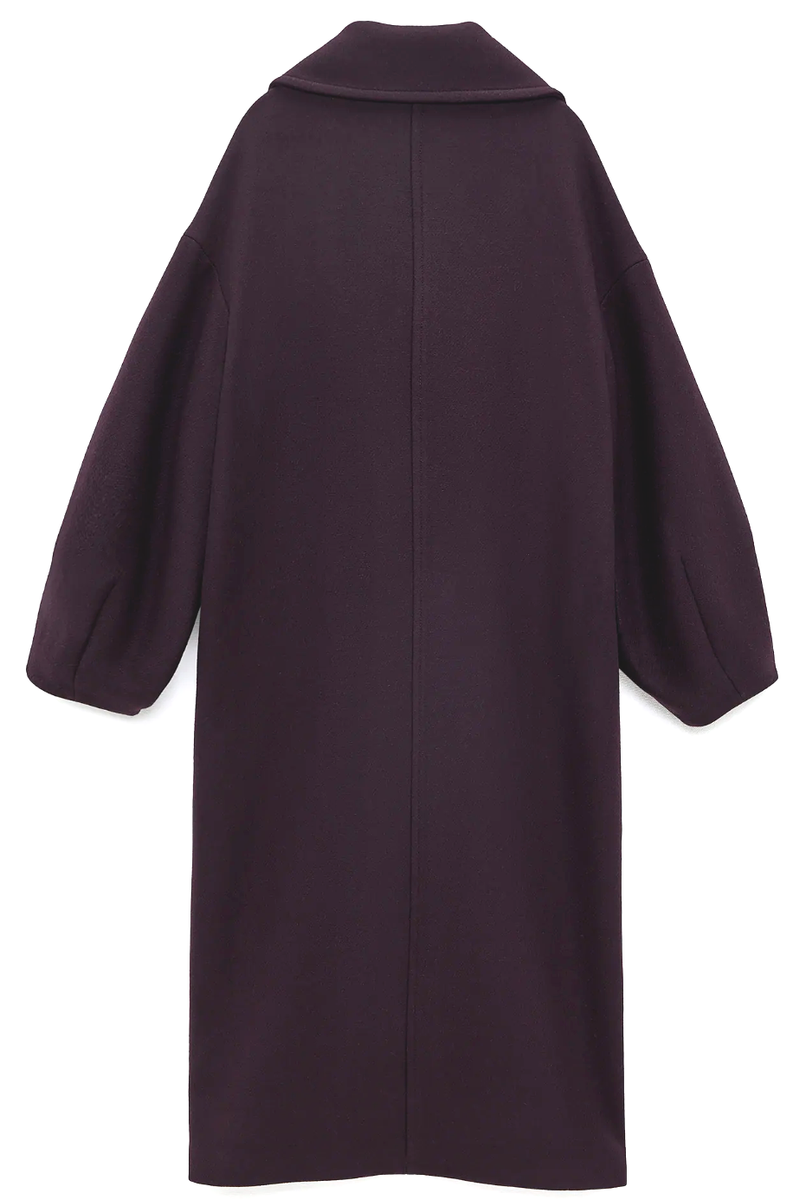 ジャケット FENDI Dark purple Grain de Poudre wool coat Fendi Fendi Dark Purple Grain De Poudre Wool Coat | Grailed