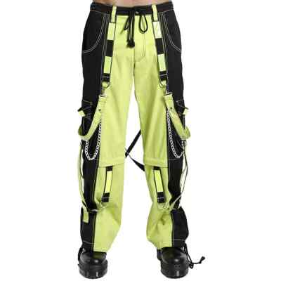 Prime Quality Men Extreme Bondage Limelight Lime Green Skater Gothic Punk Rocker