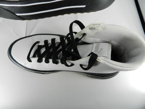 Puma Kaia Mid Top Womens Casual Platform Shoe White/Black Soles Size 8 - Picture 4 of 10