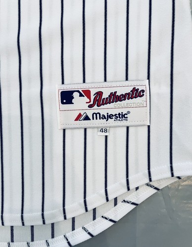 MARIANO RIVERA WORLD SERIES/INAUGURAL PSA/DNA SIGNED YANKEES GAME JERSEY W/TAG - Picture 5 of 12