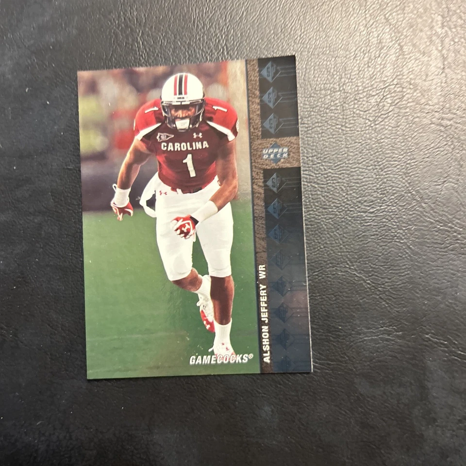 B98-2 2012 Sp Authentic 94sp #27 Alshon Jeffery South Carolina Gamecocks - Image 2 of 2