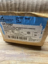 Cooper Crouse-Hinds APJ10487 Arktite Plug Housing 100A