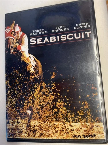 Seabiscuit DVD Starring Tobey Maguire, Jeff Bridges, Chris Cooper