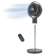 Lasko Whirlwind Orbital Motion Pedestal Fan with WhisperForce™ DC Technology,...