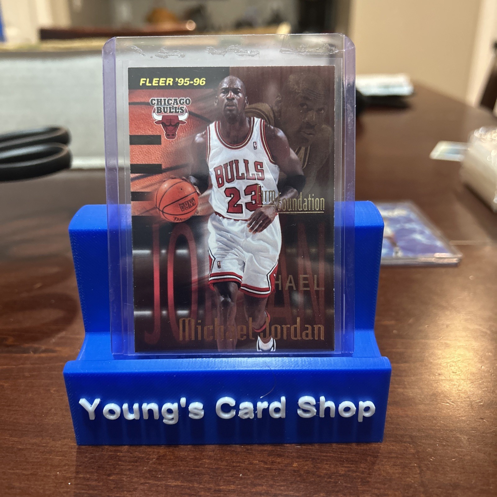 Michael Jordan 1996 Fleer ‘95-96 Firm Foundation #323