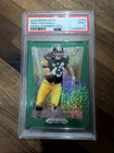 2024 Panini Prizm Deca Football Green Shimmer FOTL Troy Polamalu #246 PSA 9