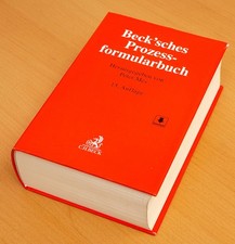 Beck'sches Prozessformularbuch - 15. Auflage - Peter Mes - C.H.Beck