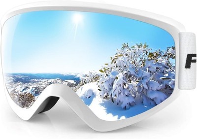 Skibrille für Junior Jungen Mädchen Teenager - Kinder Schneebrille Brillenträger