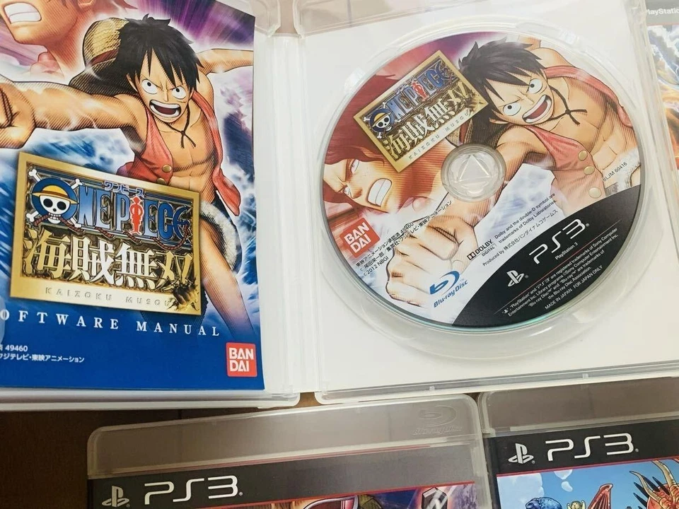 One Piece Pirate Warriors 1 2 3 Unlimited World set Playstation3 PS3 Sony Tested - Image 3 of 4