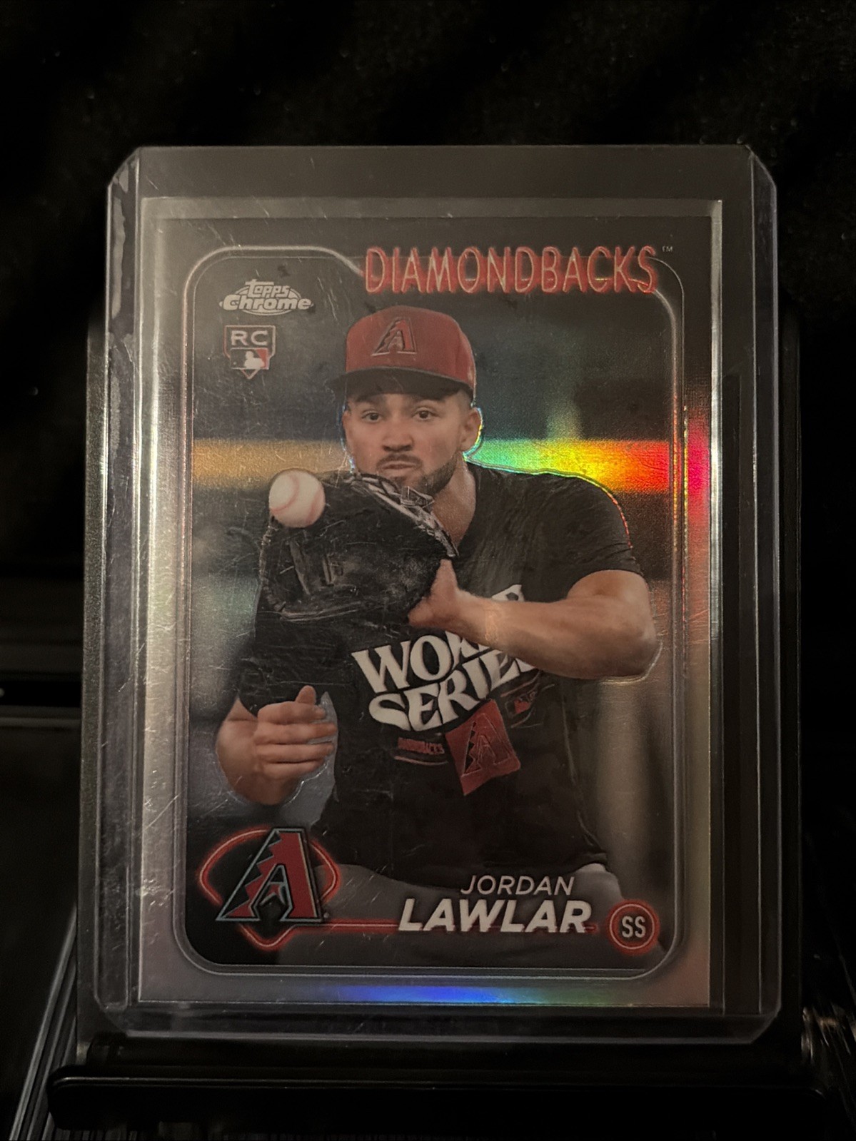 2024 Topps Chrome Update Series Image Variation Jordan Lawlar #USC51 D-Backs