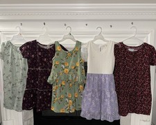 Girls Dresses size 10-12 Floral lot from Old Navy, Tjmaxx, Kohls, 5 total
