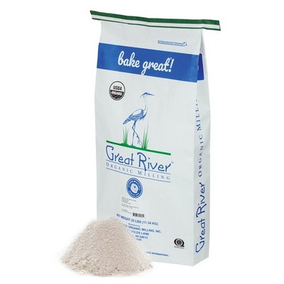 Organic All-Purpose Flour - Unbleached, Non-GMO, Kosher - 25 lb | Baking, B