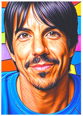 ANTHONY KIEDIS - Red Hot Chili Peppers * MUSIC ARTIST * Art Card * ATC ACEO