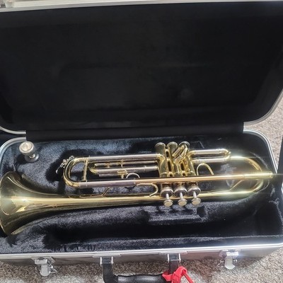 ANDREAS EASTMAN ETR420 Trumpet With Case Mouthpiece Very Good Condition 