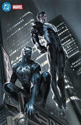 DC MARVEL SUPERMAN SPIDER-MAN #1 Second Printing Cvr D Gabriele Dell Otto Foil 