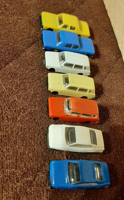 TT Modell PKW DDR Lada Skoda Wolga Convolut 7Stück