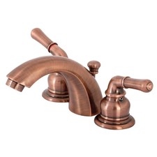 Kingston Brass KB956 Magellan Mini-Widespread Bathroom Faucet Antique Copper