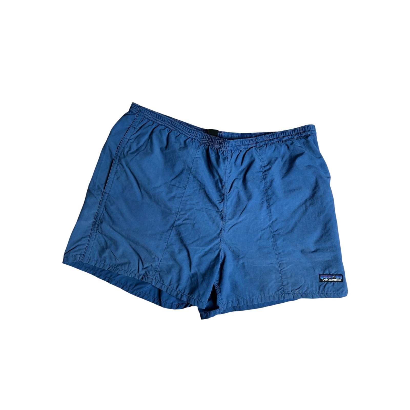 Patagonia Mens Swim Trunks Shorts Blue Nylon Lined Lightweight Medium