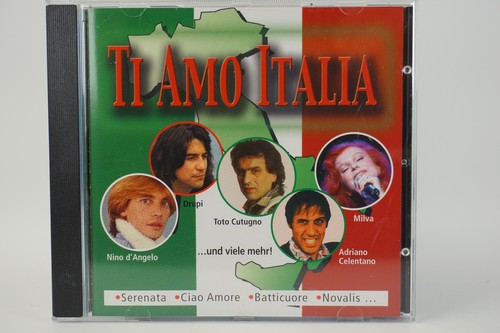 Ti Amo Italia - Matia Bazar, Toto Cutugno, Jalisse, Milva - Musik CD Album prezzo ebay