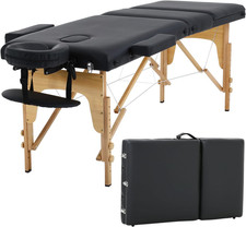 Massage Bed Portable Massage Table 24 Inch Wide Lash Bed 3 Folding Height Adjust