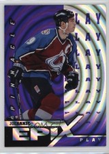 1997-98 Pinnacle Epix Purple Play Joe Sakic #E3 HOF 0nr3