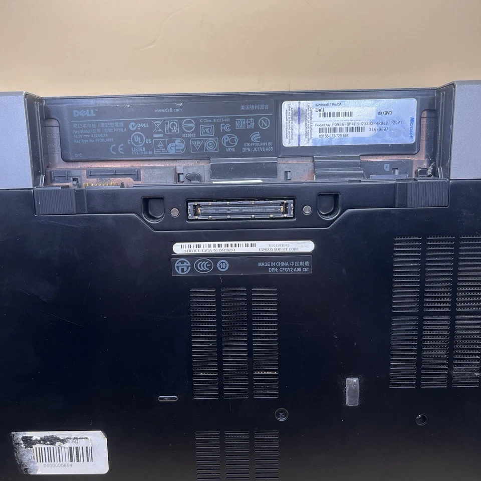 DELL PRECISION M4500/INTEL I5 No Batteria Not Tested - Immagine 3 di 4