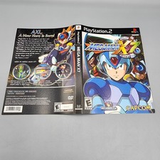 Mega Man X7 Sony PlayStation 2, 2003 PS2 / Case Insert ONLY / No Game