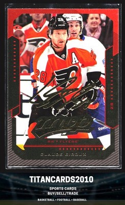 2012-13 Upper Deck #33 Claude Giroux MVP Gold Signature NHL Flyers