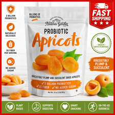 Nature's Garden Probiotic Apricots Plump Dried Fruit 32 oz