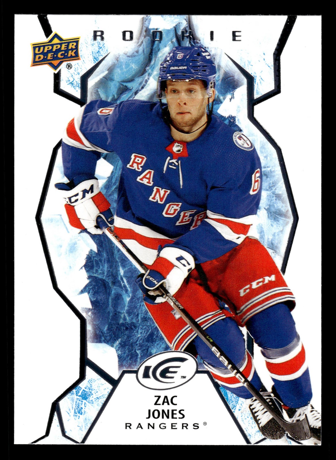 2021-22 Upper Deck Ice - #106 Zac Jones - Rookie