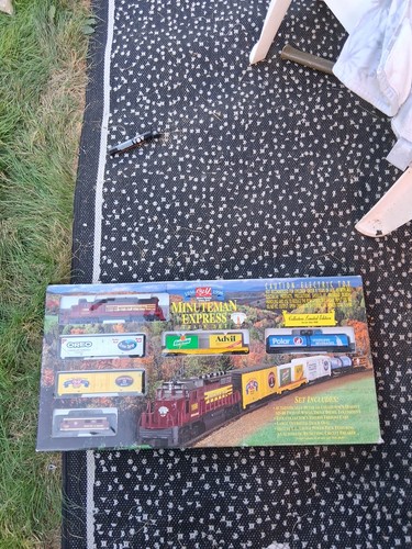 Set treno vintage Big Y Foods 1996 Minuteman Express 60° anniversario da collezione - Foto 2 di 21