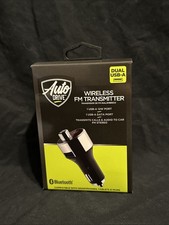 Auto Drive Bluetooth FM Transmitter USB Charging  USB Data ports NEW/Sealed 