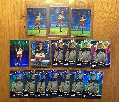 Ultimate Dropz Nur Der HSV 2025 Luka Vuskovic Rc Numberd Lot /138