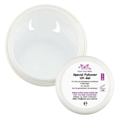 COLOR YOUR NAILS Press On Glue Gel Clear Nailgel, Nageltips mit Gel befestigen